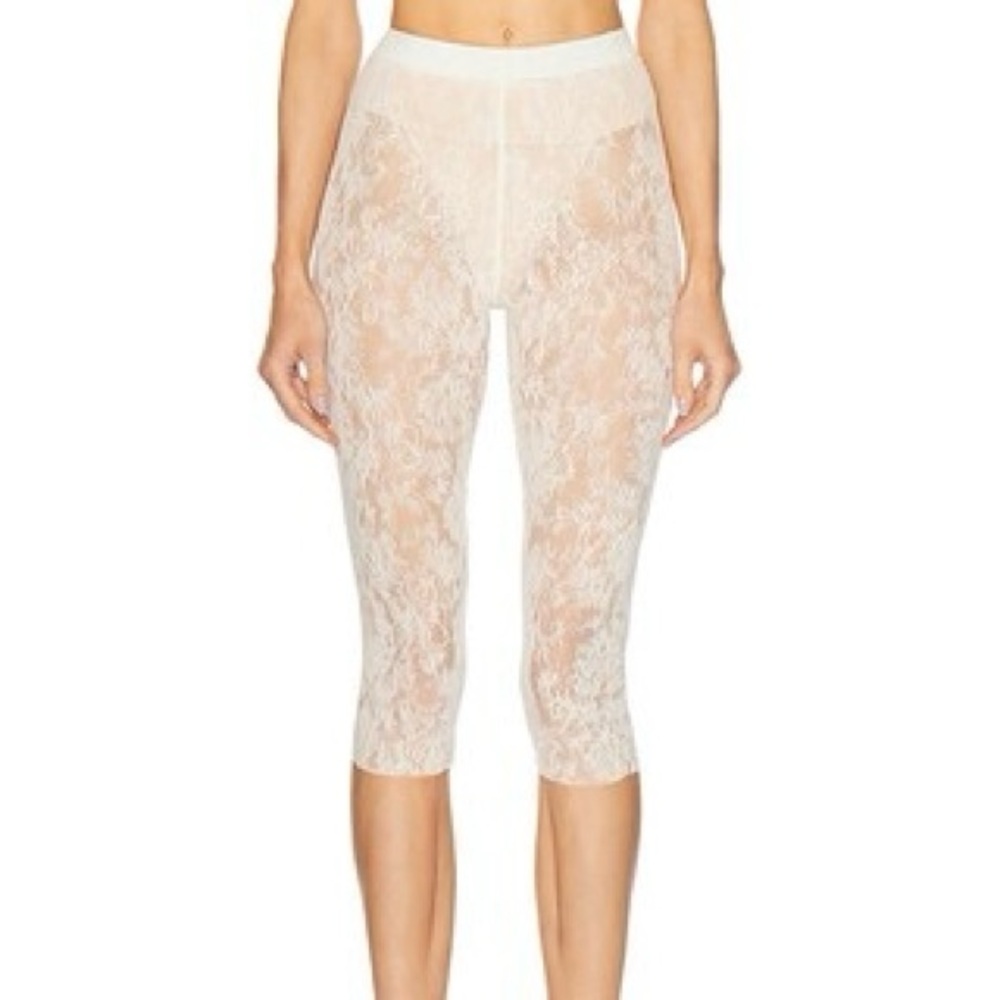 MARIANNA SENCHINA Decadence Biker Short in Milky Flower S